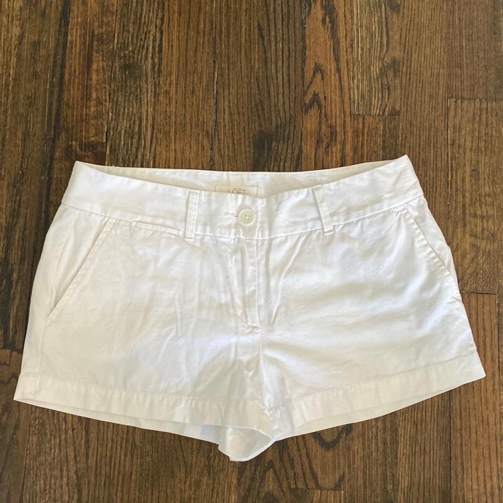 LOFT white short, size 2